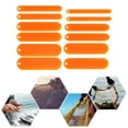 thumbnail image 1 of GOOHOCHY Orange Plastic Fish Net Repair Tool Creative Knitting Shuttle Accessories for Knitting 12PCS, 1 of 8