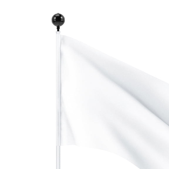 FUTUREORYY Black Aluminium Alloy Flagpole Ball Topper Replacement Outdoor Ornament
