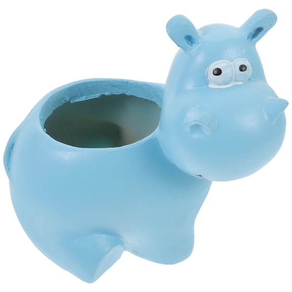 GOOHOCHY  Outdoor Nursery Pots Resin Flower Lightweight Creative