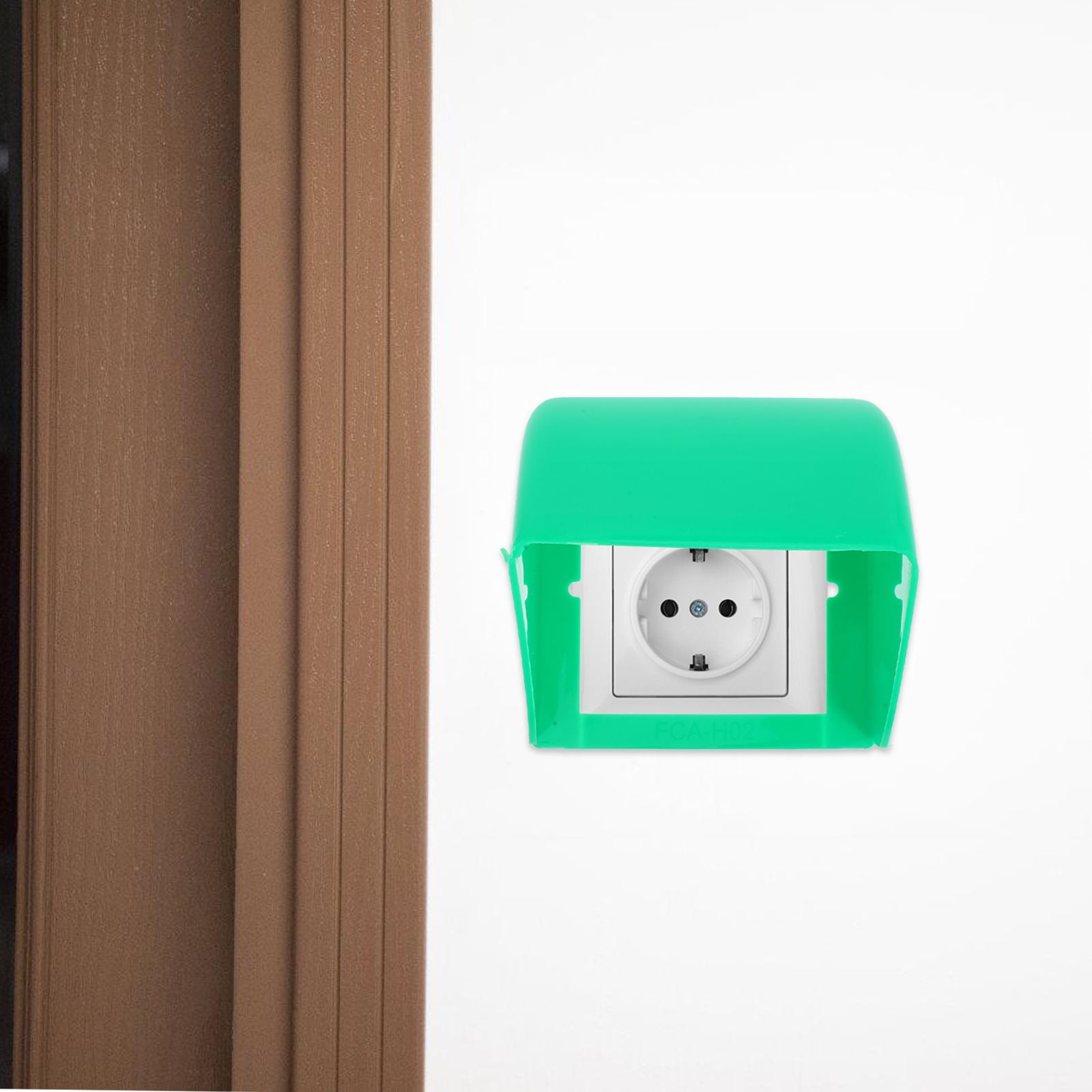 GOOHOCHY Outdoor Plug Cover Splashproof Socket Cover Universal Electrical Box For Home Bathroom Kitchen, Weatherproof For Electrical Outlets