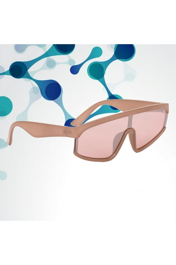 Oversized Butterfly Goggles Sunglasses Large Lens Sunglasses Man 15.214cm Brown