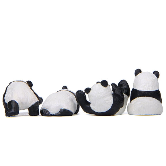 GOOHOCHY Panda DIY Craft Decor Miniature Resin Figurine Figures Party