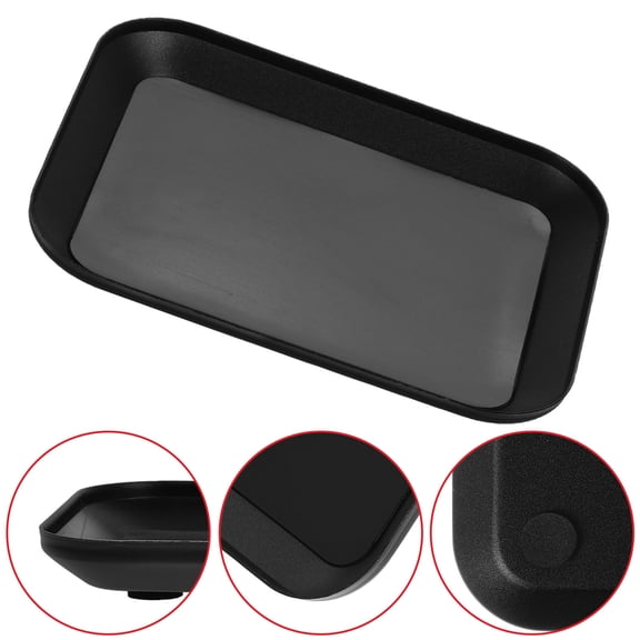 GOOHOCHY Aluminum Alloy Parts Tray for Screws, Bolts, Nuts - Storage Plate for RC Models, Garage, Home, Crafts & Tool Organization
