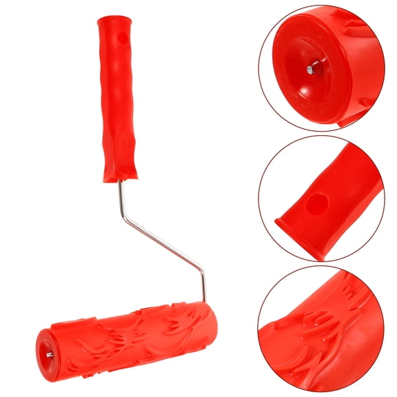 GOOHOCHY Pattern Paint Roller Decorative Printing Cylinder