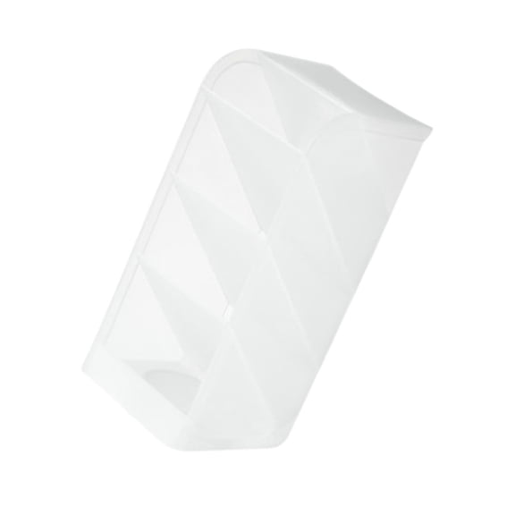 GOOHOCHY Pencil Pot for Desk 1Pack Pen Pencil Holder Clear PP Material Multi Grids for Home Office Use