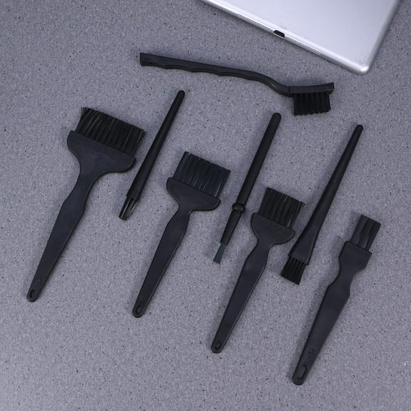 GOOHOCHY Phone Cleaning Brush Black MultiPurpose Use for Delicate Components Durable Plastic Lightweight 7.5 Inches