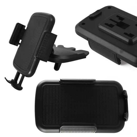 GOOHOCHY 360 Rotatable Adjustable Car Phone Mount Holder for Secure Hands-Free Driving and Easy Device Access