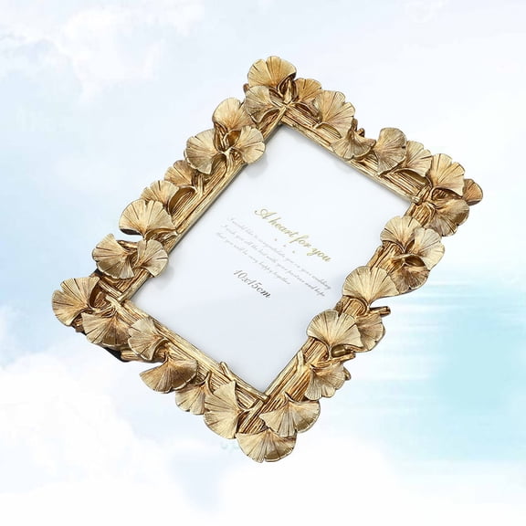 GOOHOCHY Picture Frame Ginkgo Leaf Photo Ornaments Store Decoration Cafe