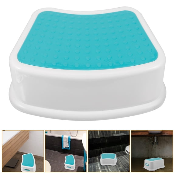 GOOHOCHY Plastic Anti- Footstool for Home Use, with Strong Load Capacity, 1 Piece