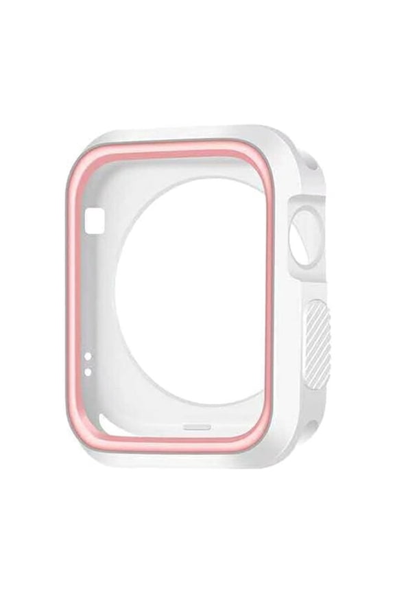 Pink Watch Case 42mm for 3 2 1 Silicone Shockproof 1Set