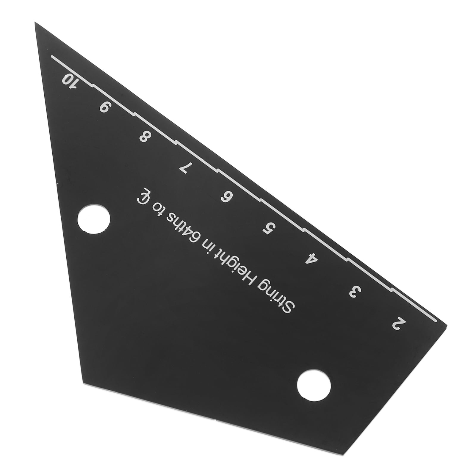 GOOHOCHY Plastic Measuring Ruler for Guitar String Guitar Setup Gauge ...