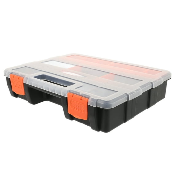 GOOHOCHY Plastic Parts Organizer .0X23.0X6.0In 1Pcs Assorted Color Multi-grid Organization