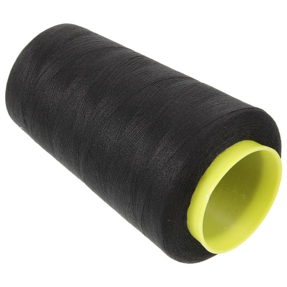 GOOHOCHY  Polyester Thread Thick Black Quilting Threads Sewing Machine