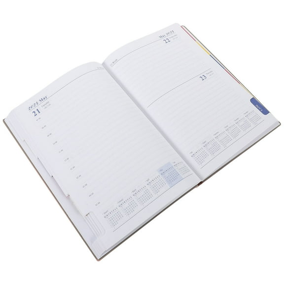GOOHOCHY Planner Notepad Paper Rectangular Travelers Trips 1Pcs 8.25X5.70X0.71in