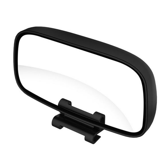 GOOHOCHY Practical Auxiliary Car Mirror for Wider of Synthetic Material Black 1 Pc