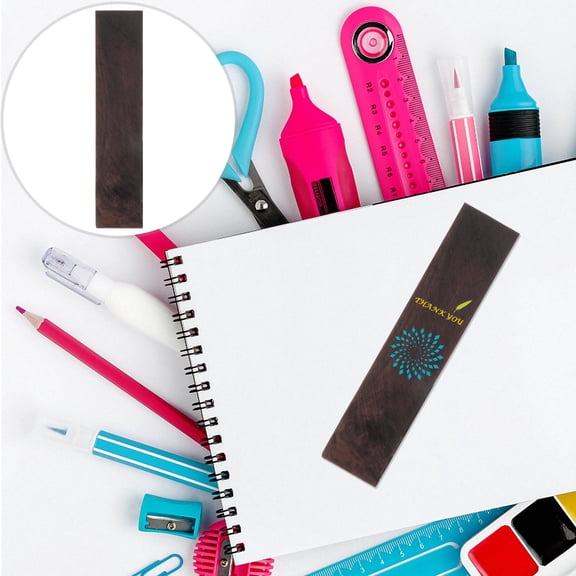 GETAJGHSD Wood Bookmark Craft Bookmark Making Supplies Wooden 6Pcs For Bookmarks