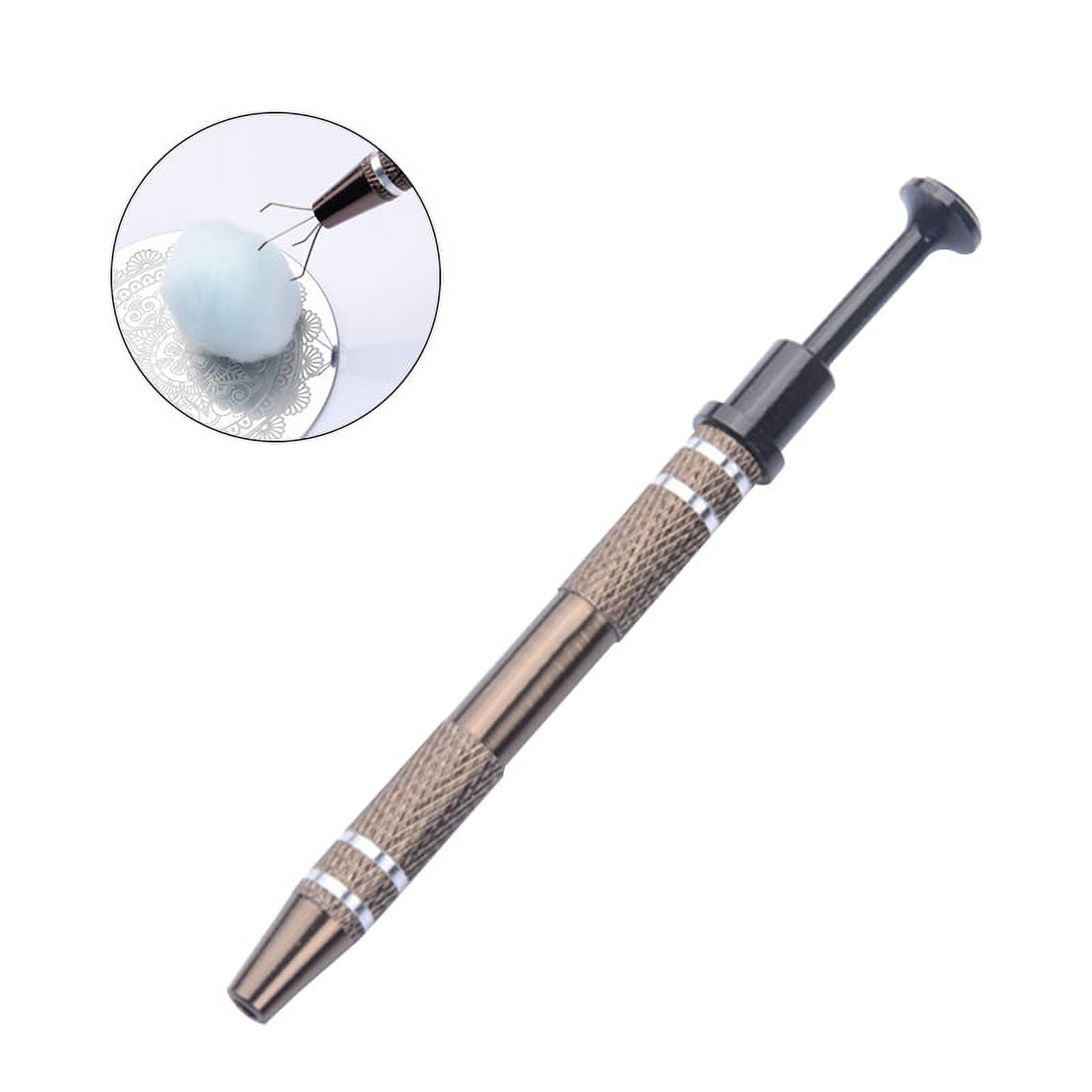 GOOHOCHY Professional Cotton Balls for Nail Template Claw Cotton Balls 11.50X1.00X1.00CM