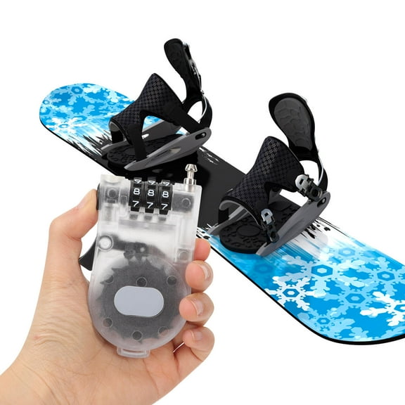 GOOHOCHY Professional Skatebord Lock Portable Board Lock Multi-function Bike Lock Snowboard Accessory