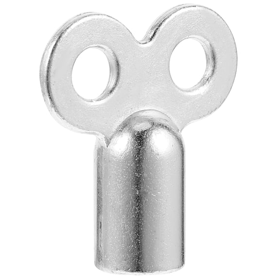 GOOHOCHY Radiator Bleeder Keys Zinc Alloy Exhaust Bleed Vent Keys Gas Valve Metal Radiator Keys Accessory for Efficient Air Release Silver