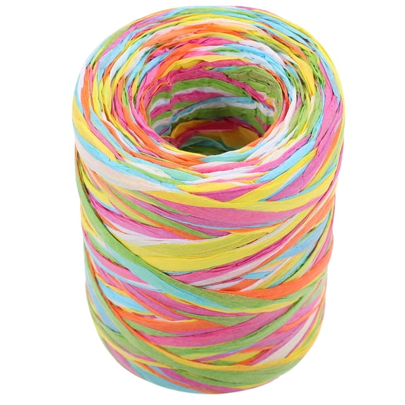 GOOHOCHY Raffia Ribbon for Wrapping Paper Rope Drawing Line