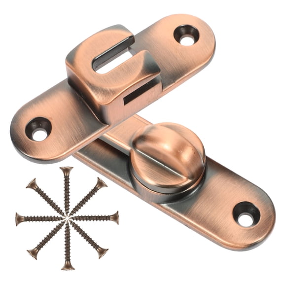 GOOHOCHY Raindrops 1 Set Stainless Steel Barrel Bolt Latch with Slide Bolt Lock for Door