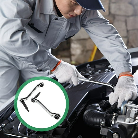 GOOHOCHY Ratchet Wrench Refrigeration Equipment Ratchets Wrenches Silver