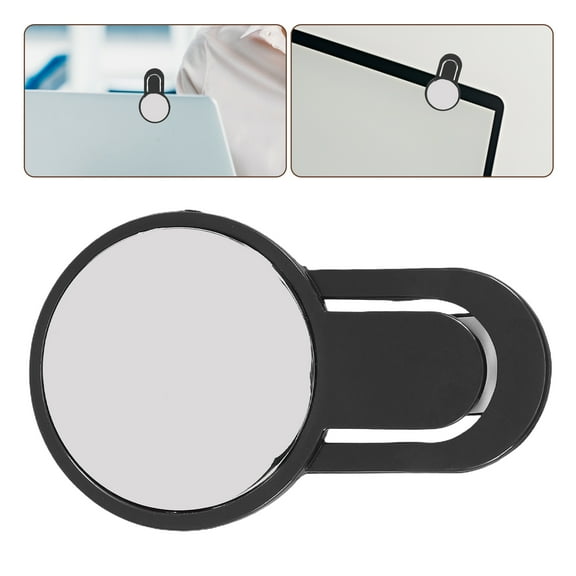 GOOHOCHY Rearview for Computer 1Pcs Curved Orange ABS 9.1x5.3x1.7in