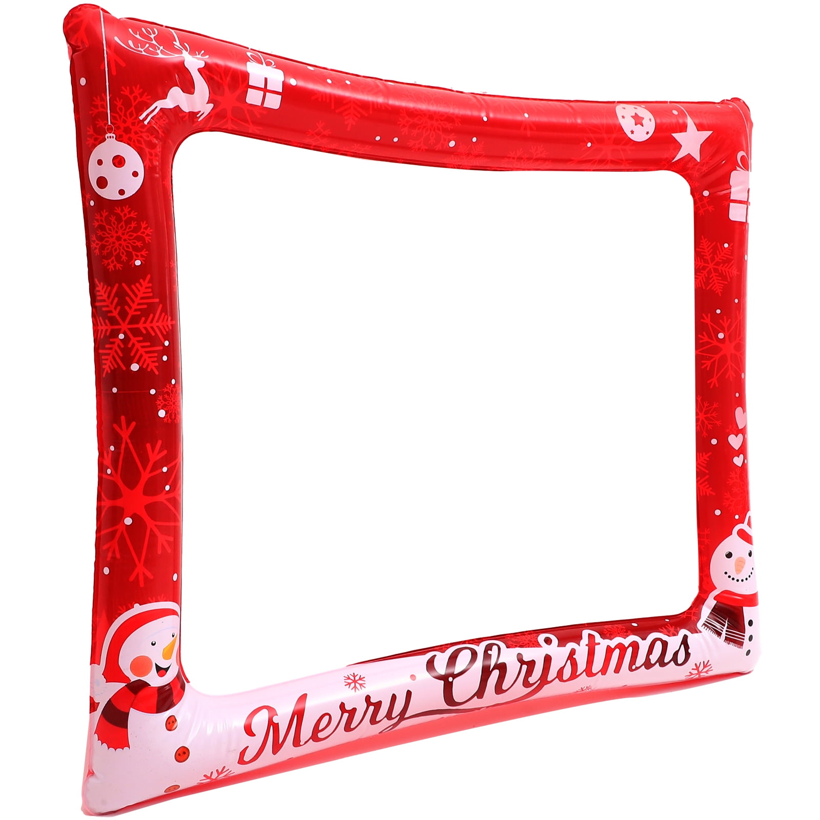 GOOHOCHY Red Inflatable Photo Frame for Christmas Lightweight PVC ...