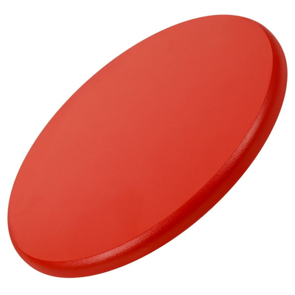 GOOHOCHY Red Wooden Round Stool Seat Replacement for Stylish Home Seating Easy to Clean and