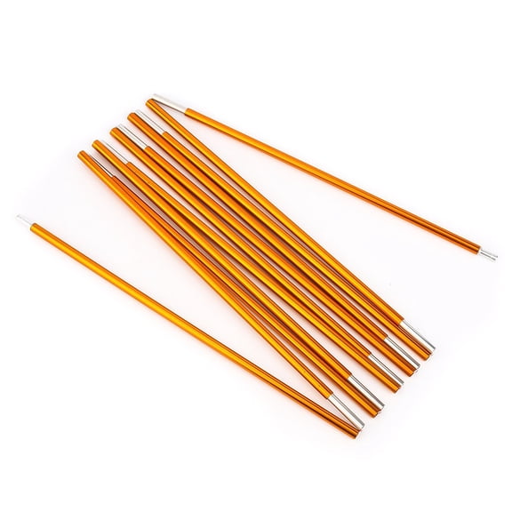GOOHOCHY Replacement Kit for Tent Pole Support Aluminum Alloy for Camping Outdoor Activities Double Tent 3.6 Meter Golden