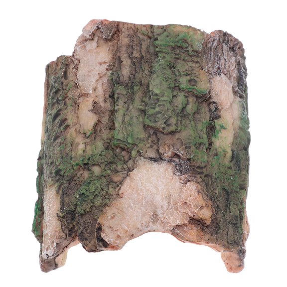 FUTUREORYY Aquarium Ornament Landscaping Resin Decoration Green Hiding Shelter Random Style 1Pcs