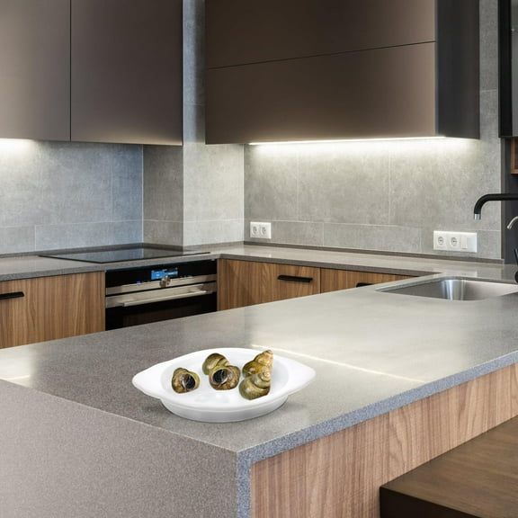 GOOHOCHY Roasting Pan 1Pc Ceramic 7Inch Dishwasher Safe For Restaurant Use