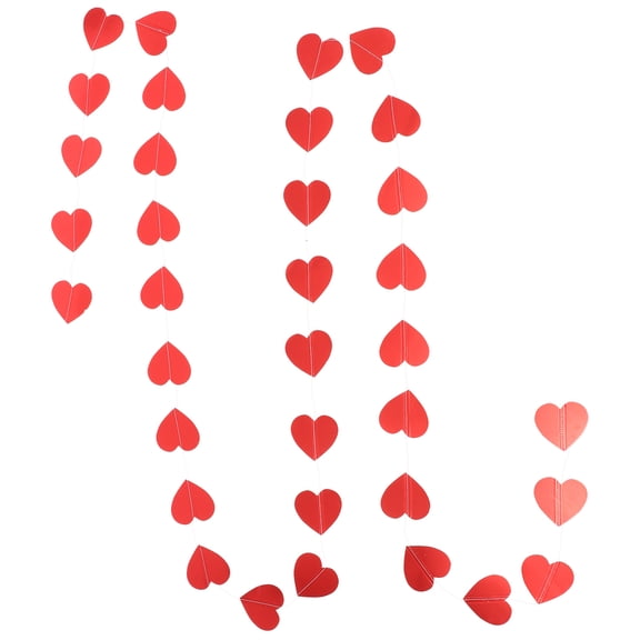 GOOHOCHY Romantic Decorations Special Night Art Bride 7.00X6.50X0.10CM Red