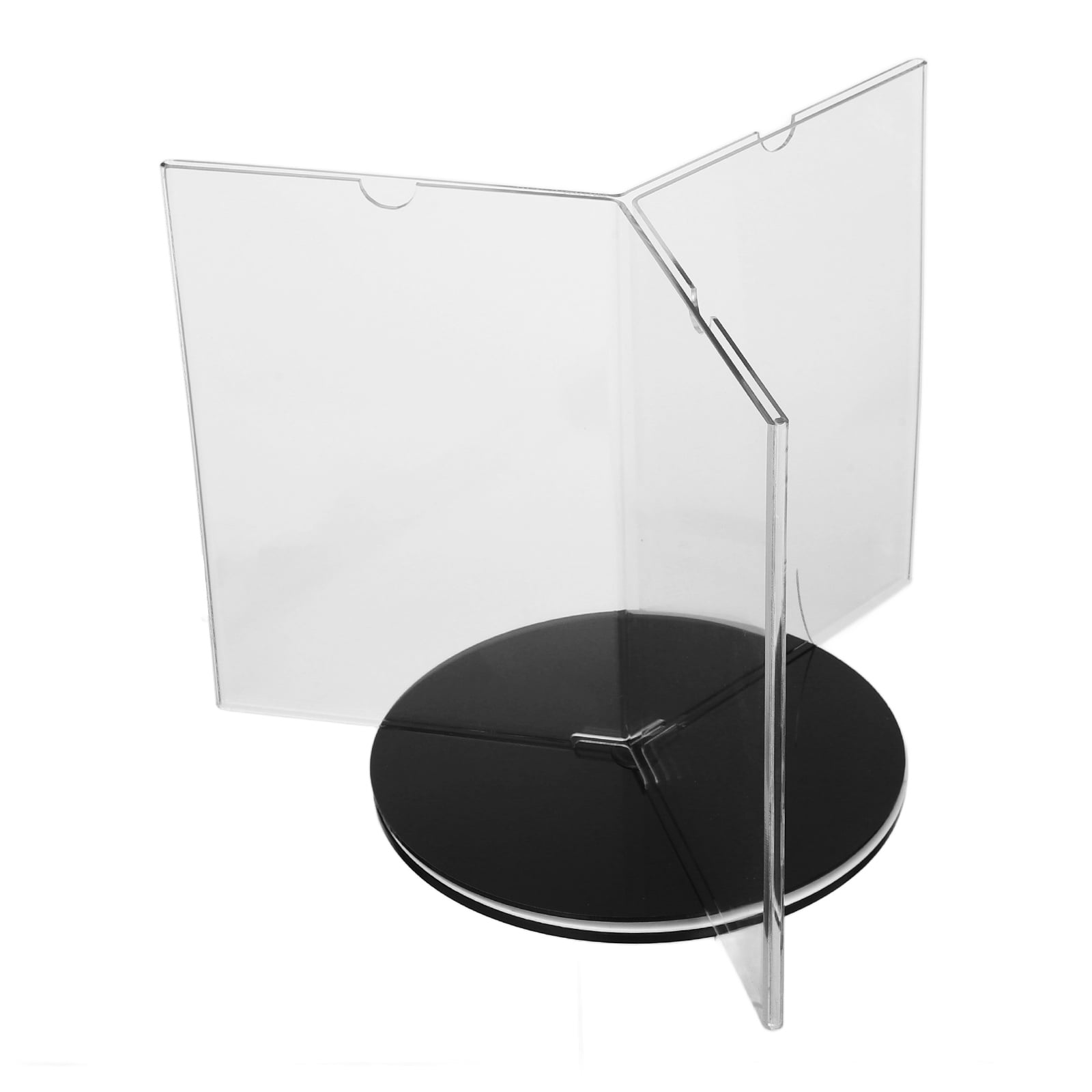 GOOHOCHY Rotatable Acrylic Menu Holder for Displaying in Restaurants ...