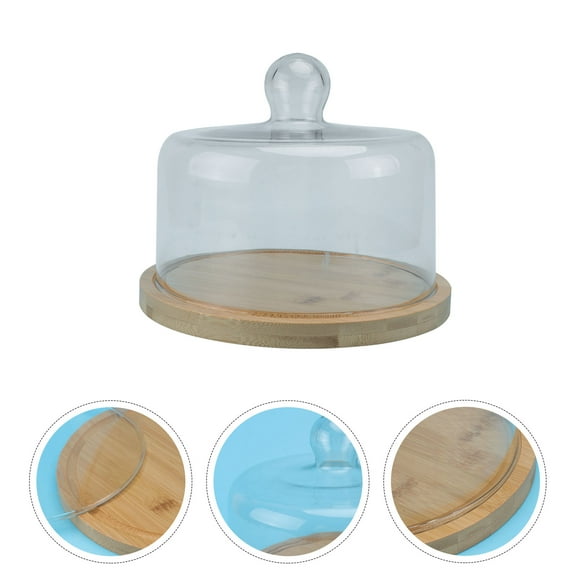 GOOHOCHY  Rotating Cake Tray Khaki Dessert Plate Thanksgiving Display