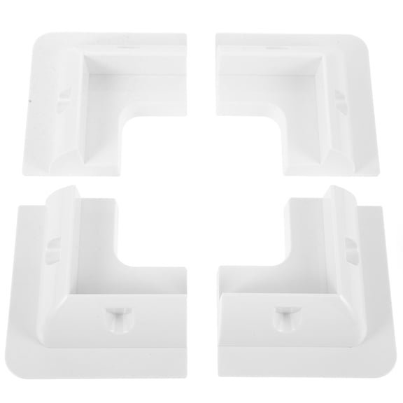 GOOHOCHY Rv Solar Panel Installation Bracket with Abs Plastic and Black Color Available