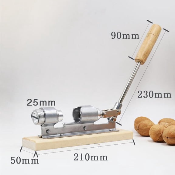 GOOHOCHY Mechanical Nutcracker Tool - Quick and Effortless Nut Opener for Walnuts, Pecans, Almonds, and Various Nuts