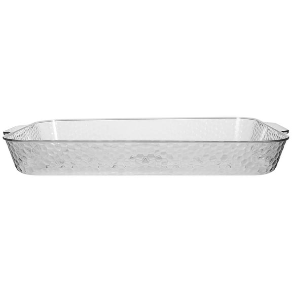 FUEENIRVA Snack Serving Tray Multi Functional Light Grey for Home Fruits and Desserts