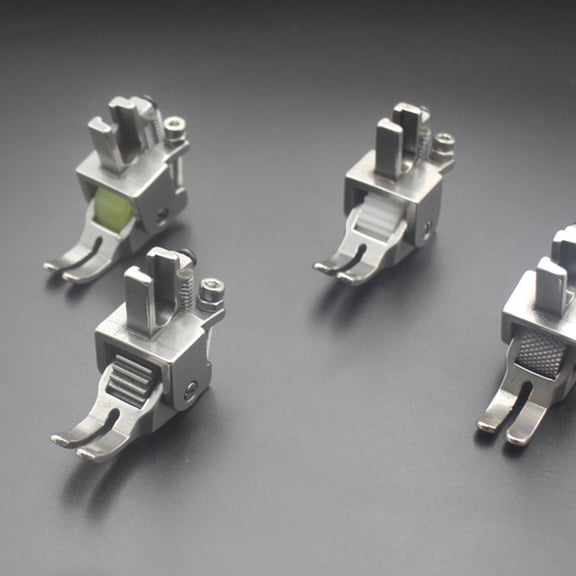 GOOHOCHY Sewing Seam Presser Tool Silver Iron 1Pcs
