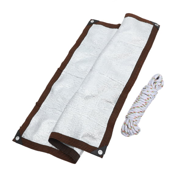 GOOHOCHY Shade Net Windbreak Netting for Garden Sunshade Cloth Outdoor Sunblock White