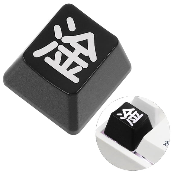 FUEENIRVA Black Translucent Esc Key Cap for Mechanical Keyboard Pc Gaming Decor