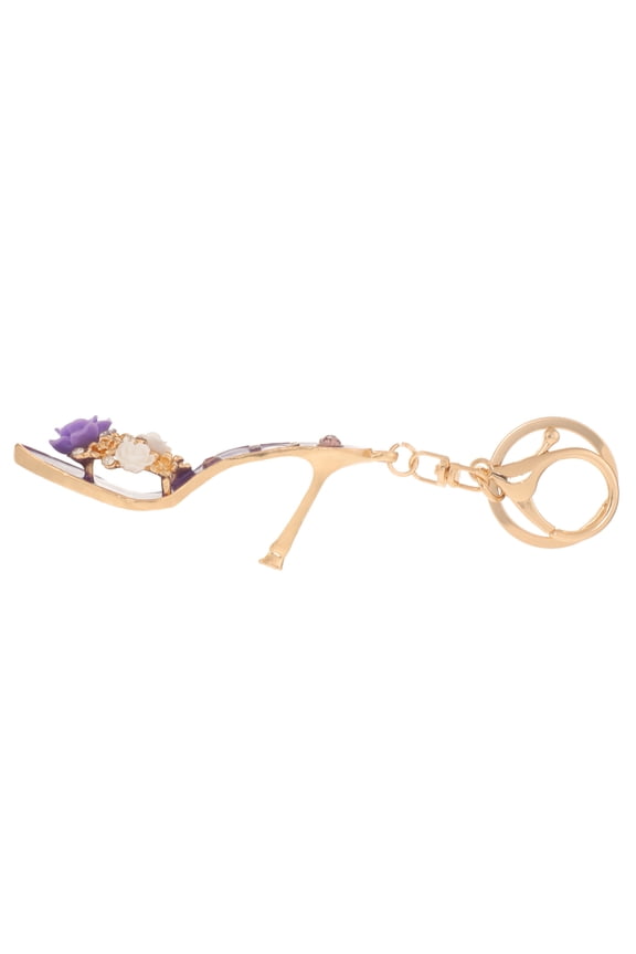 Stylish Lightweight Shoe Keychain Purse Charm Accessory for Women, Compact 15x3x1cm Design