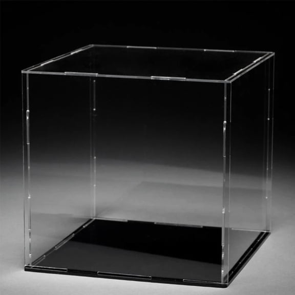 GOOHOCHY Showcase Ball Display Box Home Figurine Organizer Collections Container