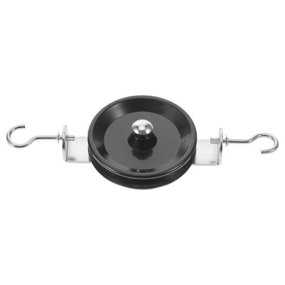 GOOHOCHY Single Pulley Block Pulley with Hook for Physics Teaching Durable Metal and Plastic Design
