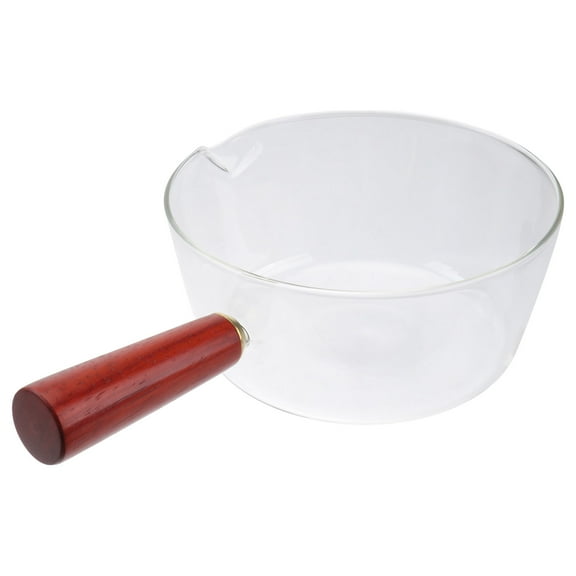 GOOHOCHY Small Bowl Glass Platter for Oven Instant Noodle Food Storage Container
