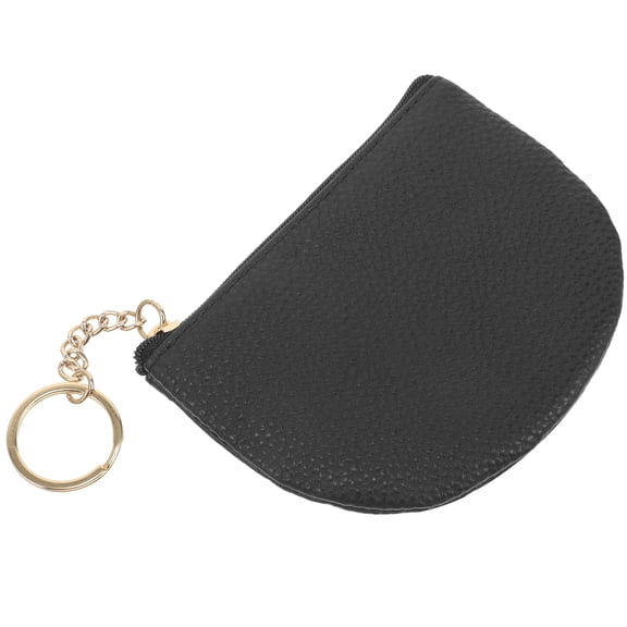 GOOHOCHY women purse Coin Purse Black Cowhide 1Pcs Compact Design Women Shopping