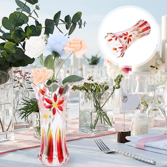 GOOHOCHY Small Vase Aesthetic Flower Arranging Distinctive Ornament Child