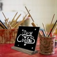 thumbnail image 1 of GOOHOCHY Small Wood Blackboard with Stand for Display Use Double Sided Erasable 4 Pieces, 1 of 8
