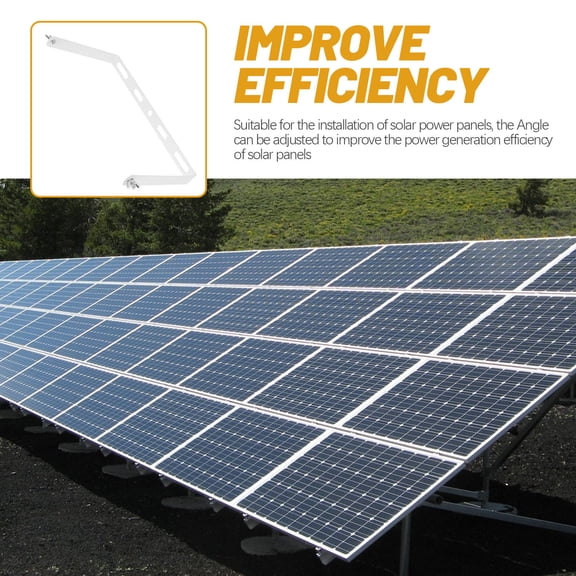 GOOHOCHY  Solar Bracket Panel Mounting Brackets Kit Support
