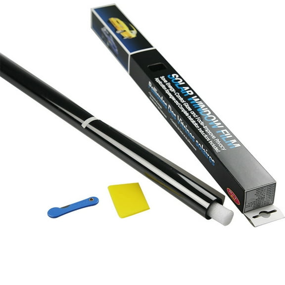 GOOHOCHY Solar Film Sunshade and Thermal Insulation Film 300.00X75.00X0.05CM Black